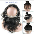 Hot sale !! 360 lace frontal / 360 hair pieces